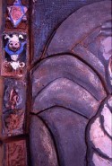 Ceramic Mural. Detail: Side