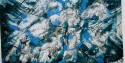 Abstract Blue