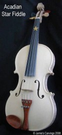 Acadian Star Fiddle & Bow