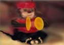 The wind up cymbal clashing chimp