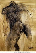 Figure Enigmatic in Ochre