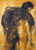 Figure enigmatic in Yellow
