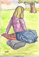 Girl in Park