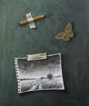 still life with sketch