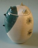Turquoise Spike Jar #2
