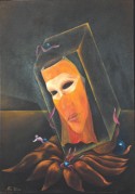 the mask in glaze