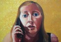 Clarita habla por teléfono/clarita talks on the ph