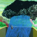 La lluvia cae