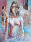 THE WALKING WOMEN AT THE BEACH