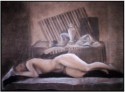 Mujer acostada