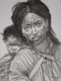 Mujer y niño