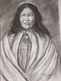 Mujer aborigen tehuelche