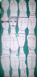 columnas de heridos