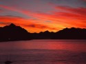 Atardecer único