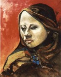 Lady on red