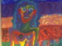 Girl with ghost