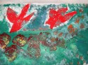 abstract composition by an adult student