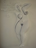 escultura blanca