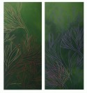 lineas sobre verde