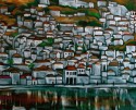 grecian cityscape
