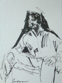 seated man