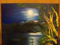 Luna sobre el Moquehue