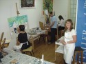 Alumnos trabajando