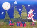 Santa se divierte