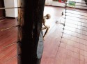 escaleras sobre soberado
