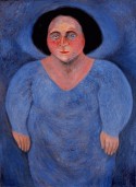Lady Blue Waiting