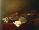 strumenti musicali in rosso