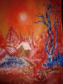 PAISAJE ATARDECER