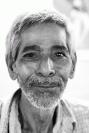 Portrait of an Old Indian Man
