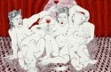 Doña Diabla y la Comadre, con las Musas de Picasso