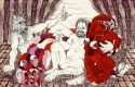 Bacchic y el Nahuatl, con las Féminas Cubistas