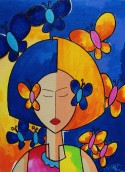 sophia  y sus mariposas