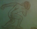 Hombre Agachado
