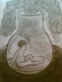 Niño en Frasco