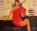 Mujer con Florero