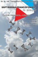 Poster, high school event, Timisoara, Ro