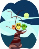 Buhos en el arbol