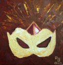 Kitty, Venetian Mask