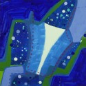 Peaceful blue