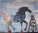 Y se iba poniendo negro el caballo que comia petro