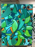 Green Crows Lurking
