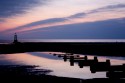 Crosby Beach at Night