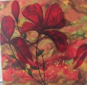 red flowers