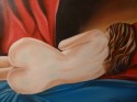 Desnuda de espaldas