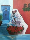 mujer en chawan