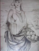 vendedora de naranjas